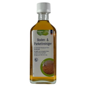 Biopin Boden- und Parkettreiniger, 0,25 l Flasche. Holzreiniger für geölte, versiegelte Böden, Laminat und Fliesen.