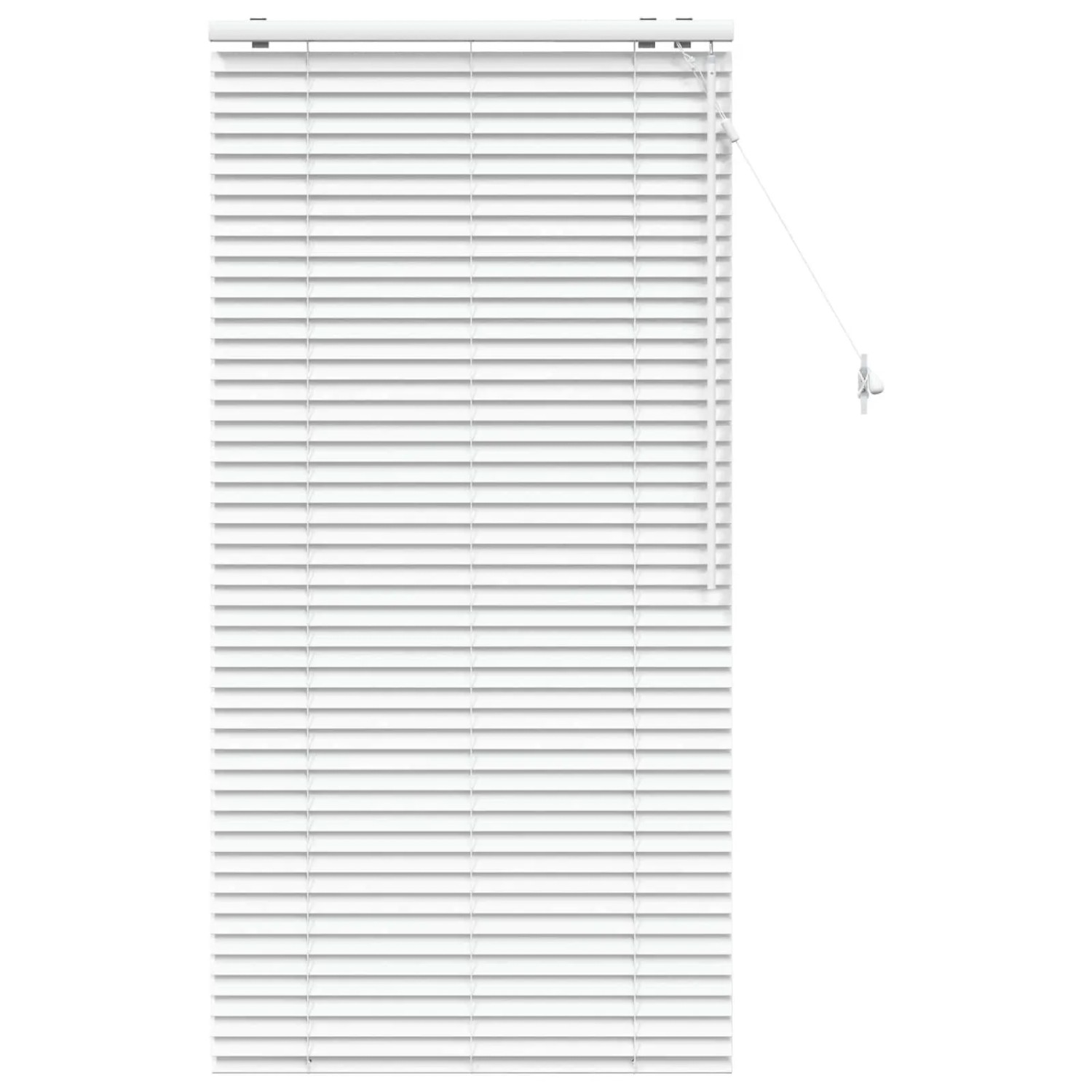vidaXL Venezianische Jalousie Weiß 90 x 160 cm 35 mm 42015414