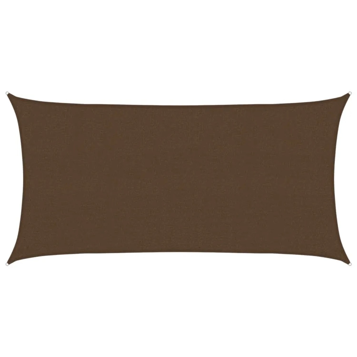 Furnicato Sonnensegel 160 G m² Braun 25x45 M Hdpe