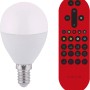 Just Light LED-Lampe Lolasmart-Bulb E14 mit Fernbedienung, App-steuerbar.