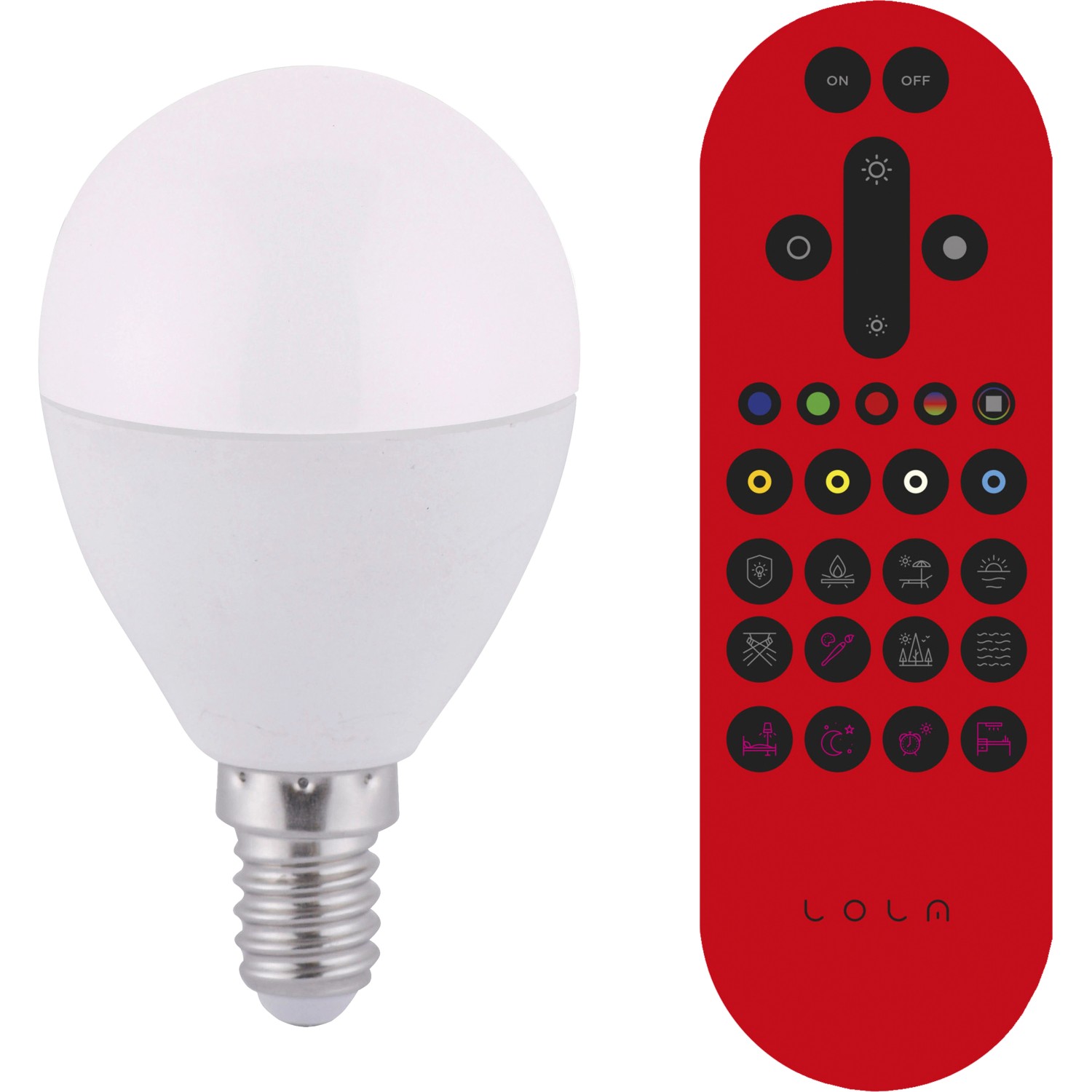 LED-Lampe Lola smart-Bulb RGB 2700-5000K