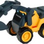 Volvo Power Löffelbagger Spielzeug in Gelb und Grau für Kinder.