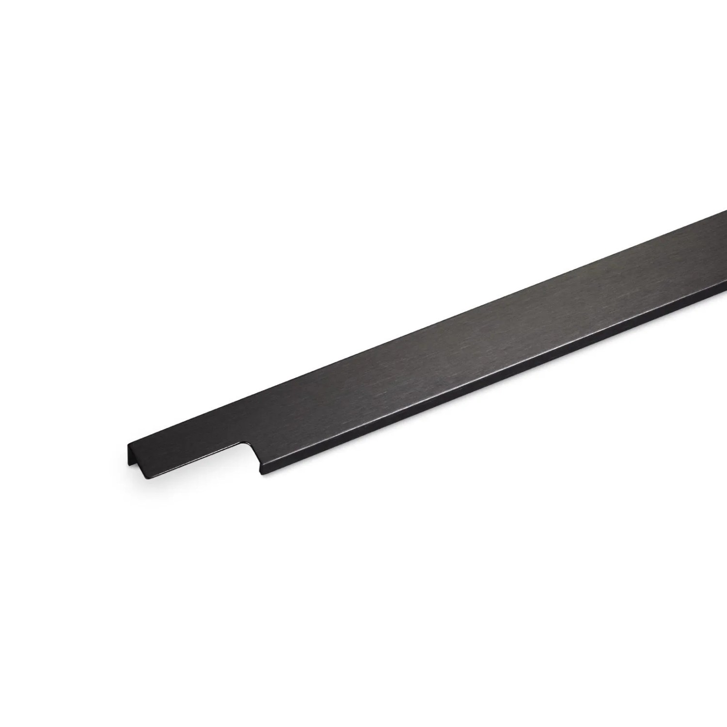 SOTECH Griffleiste BLANKETT Slim 445 x 18 x 36 mm Aluminium Schwarz Gebürstet