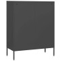 vidaXL Kommode Anthrazit 80x35x101,5 cm Stahl 336204_5