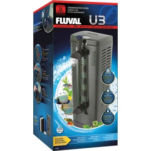 Fluval U3 Innenfilter für Aquarien bis 150L. Aquarium Filter mit 3-Stufen-Filterung.