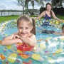 Bestway Planschbecken Tropical mit Kindern im Garten, Ø 170 cm.