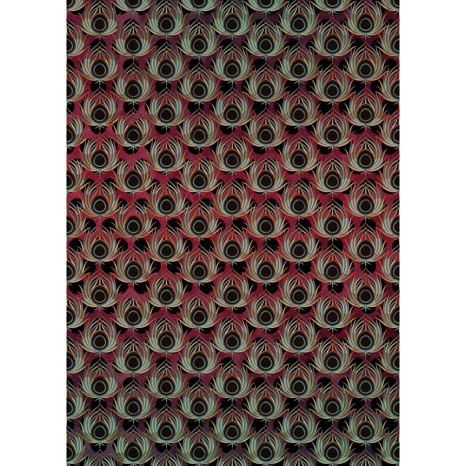 Komar Fototapete Vlies Paon Rouge  200 x 280 cm