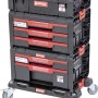 Qbrick Werkzeugwagen PRO Drawer Workshop-Set 2.0 mit Schubladen und Rollen.