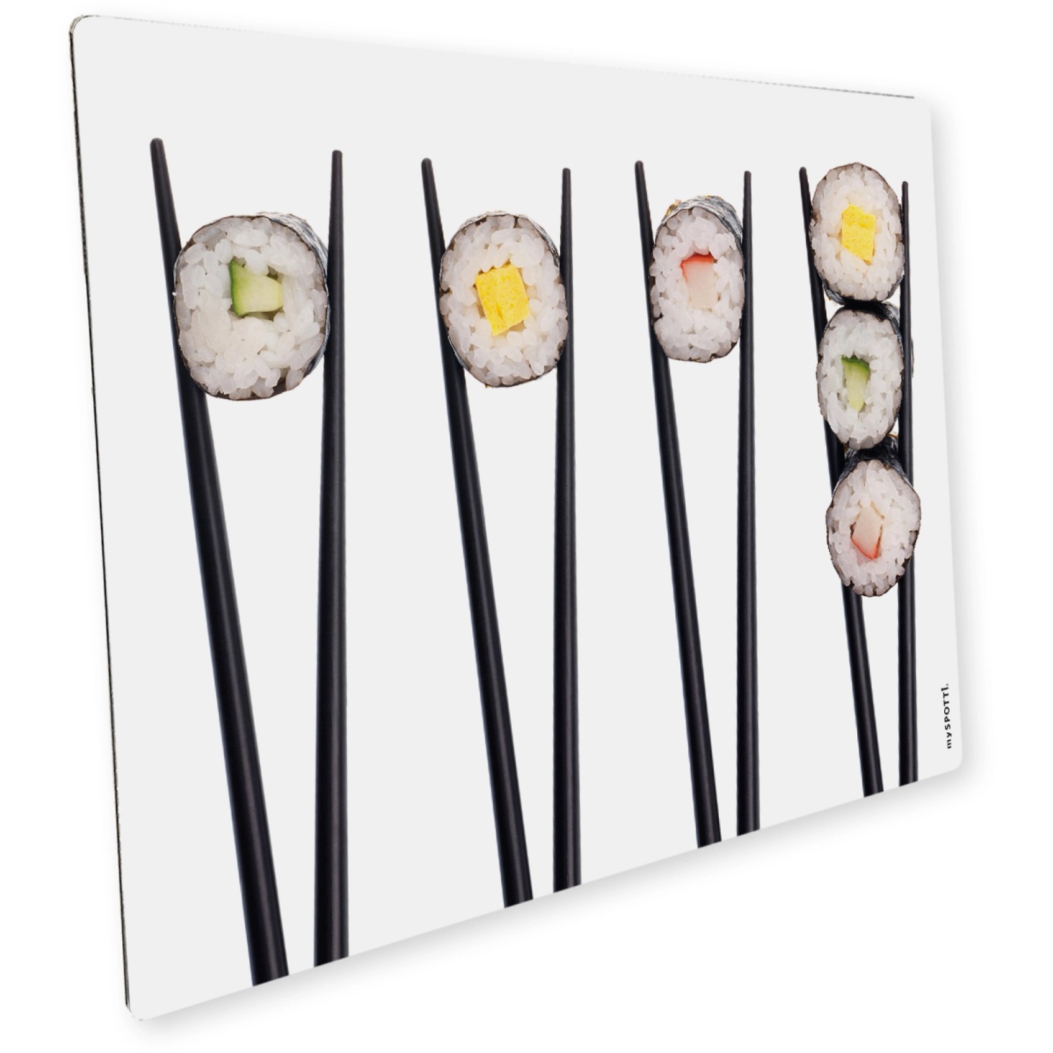 Myspotti Mini-Spritzschutzplatte Sushi Maki 59 cm x 41 cm