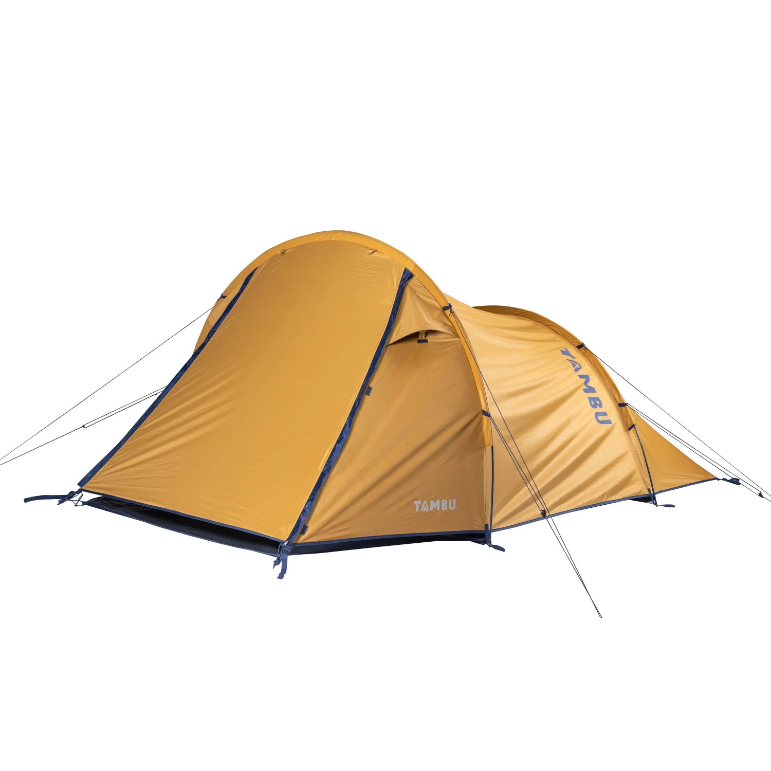 TAMBU Tunnelzelt KALO 3 für 3 Personen Black Sky 210 x 180 x 120/80 cm 3.000 mm mit Vorraum