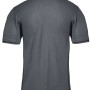 Puma Workwear Polo-Shirt Champ, stahlgrau/carbon, Größe S, Rückansicht. Arbeitskleidung für Herren.