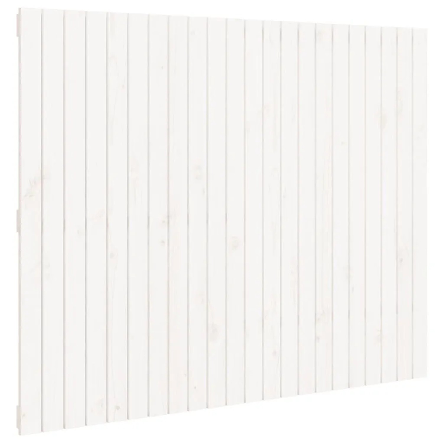 vidaXL Wand-Kopfteil Weiß 140x3x110 cm Massivholz Kiefer 824969