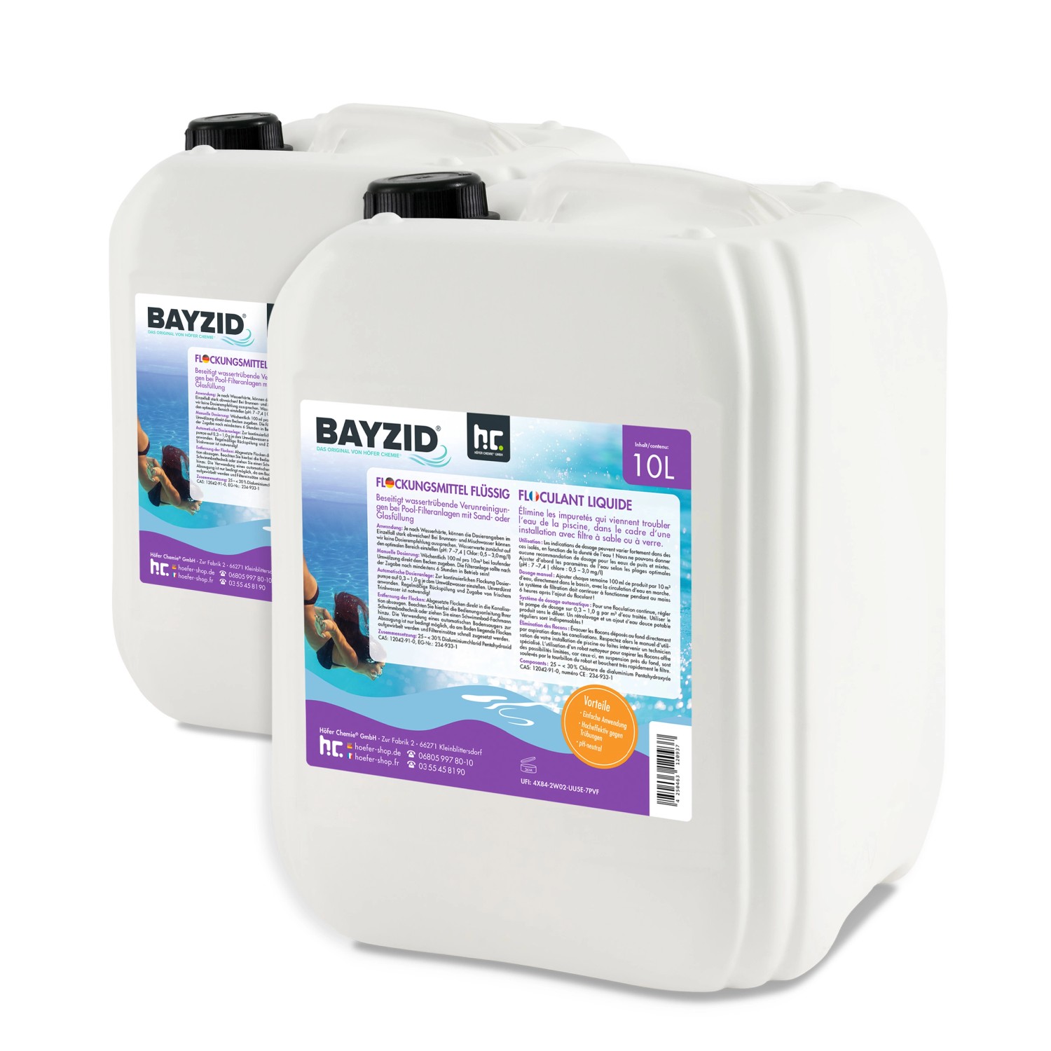 Bayzid Flockungsmittel Flüssig 2 x 10l günstig online kaufen