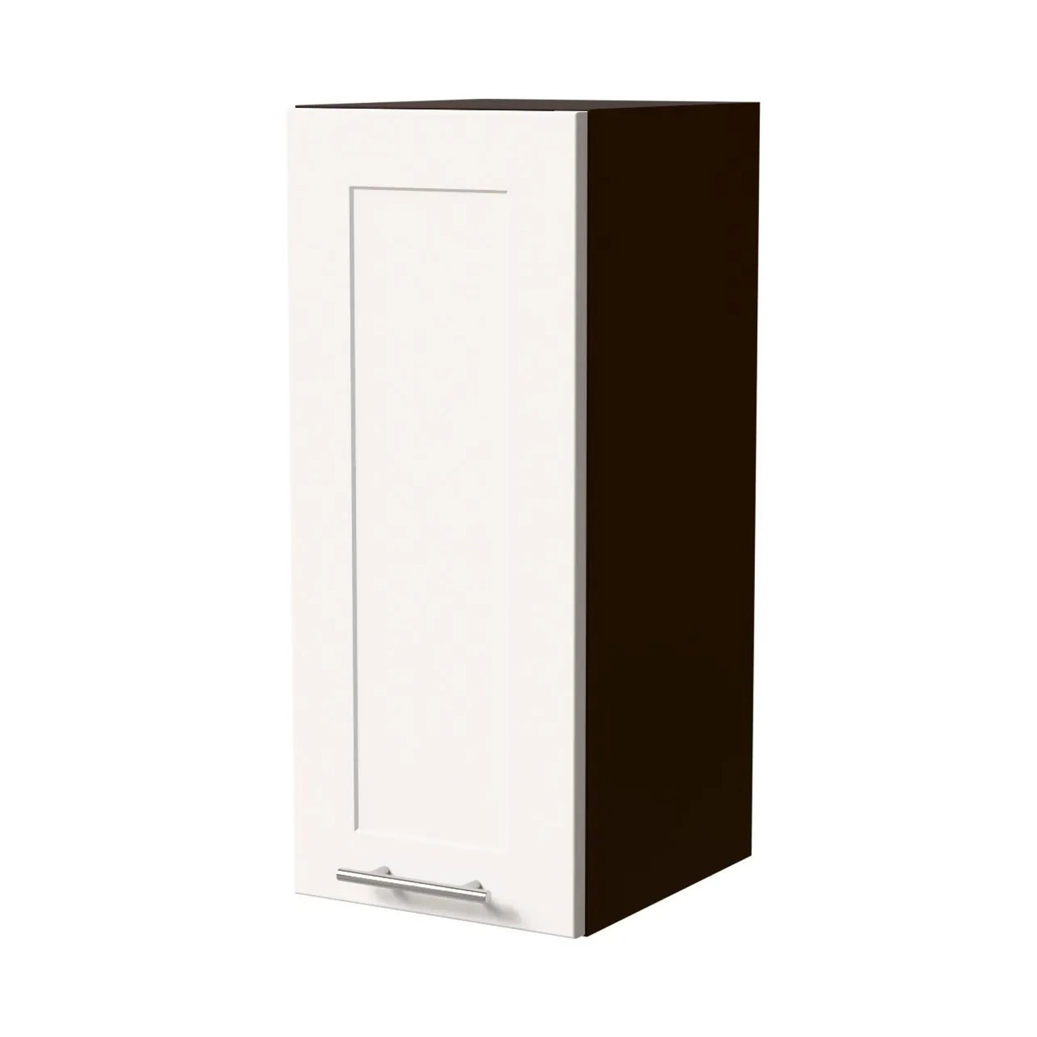 Feldmann-Wohnen Hängeschrank Oslo W2/30 Lava / Weiß Matt 30 / 32,5 / 72cm