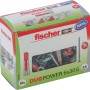 Verpackung Fischer Dübel DuoPower 6x30 mit Schrauben. Universaldübel für sicheren Halt in vielen Baustoffen.