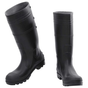 vidaXL Gummistiefel Schwarz Größe 42 PVC 137591