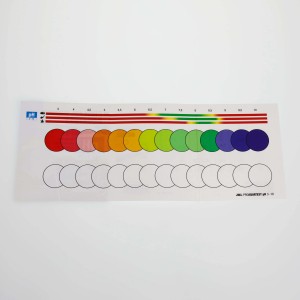 JBL ProAquaTest pH 3.0-10.0 Farbvergleichskarte für Aquarium Wassertests.