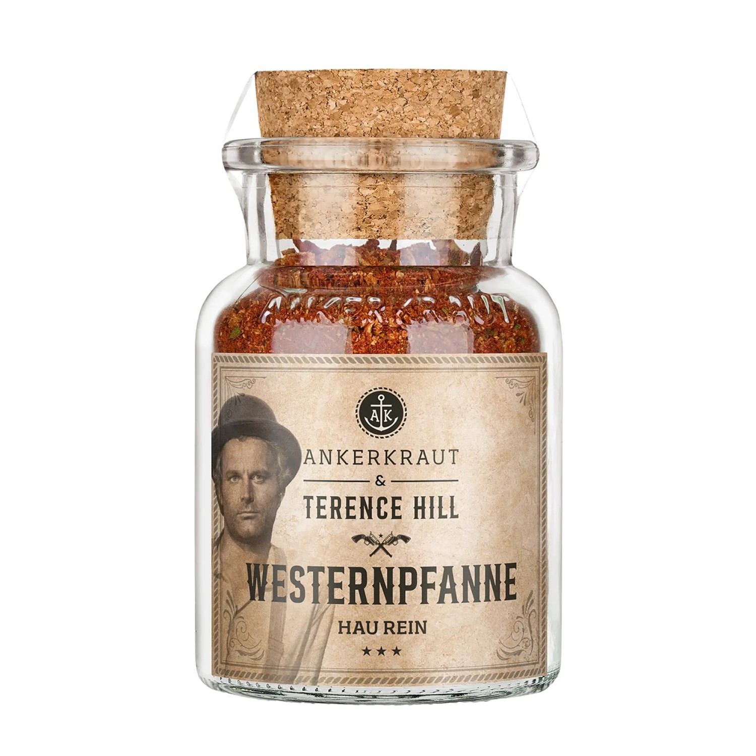 Ankerkraut Gewürzmischung Westernpfanne Terence Hill 100 g im Korkenglas