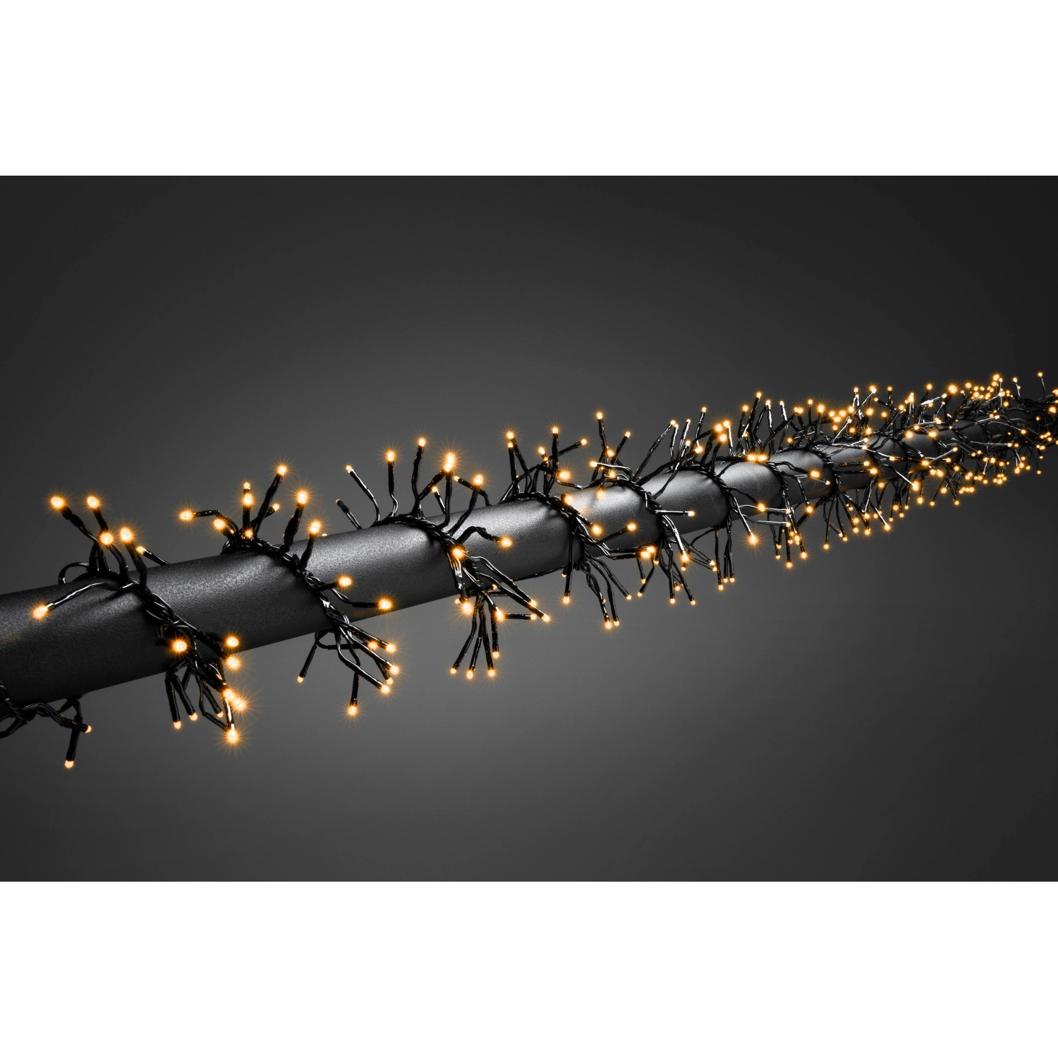 Konstsmide Micro LED Büschellichterkette 1536 bernsteinf. LEDs innen und außen