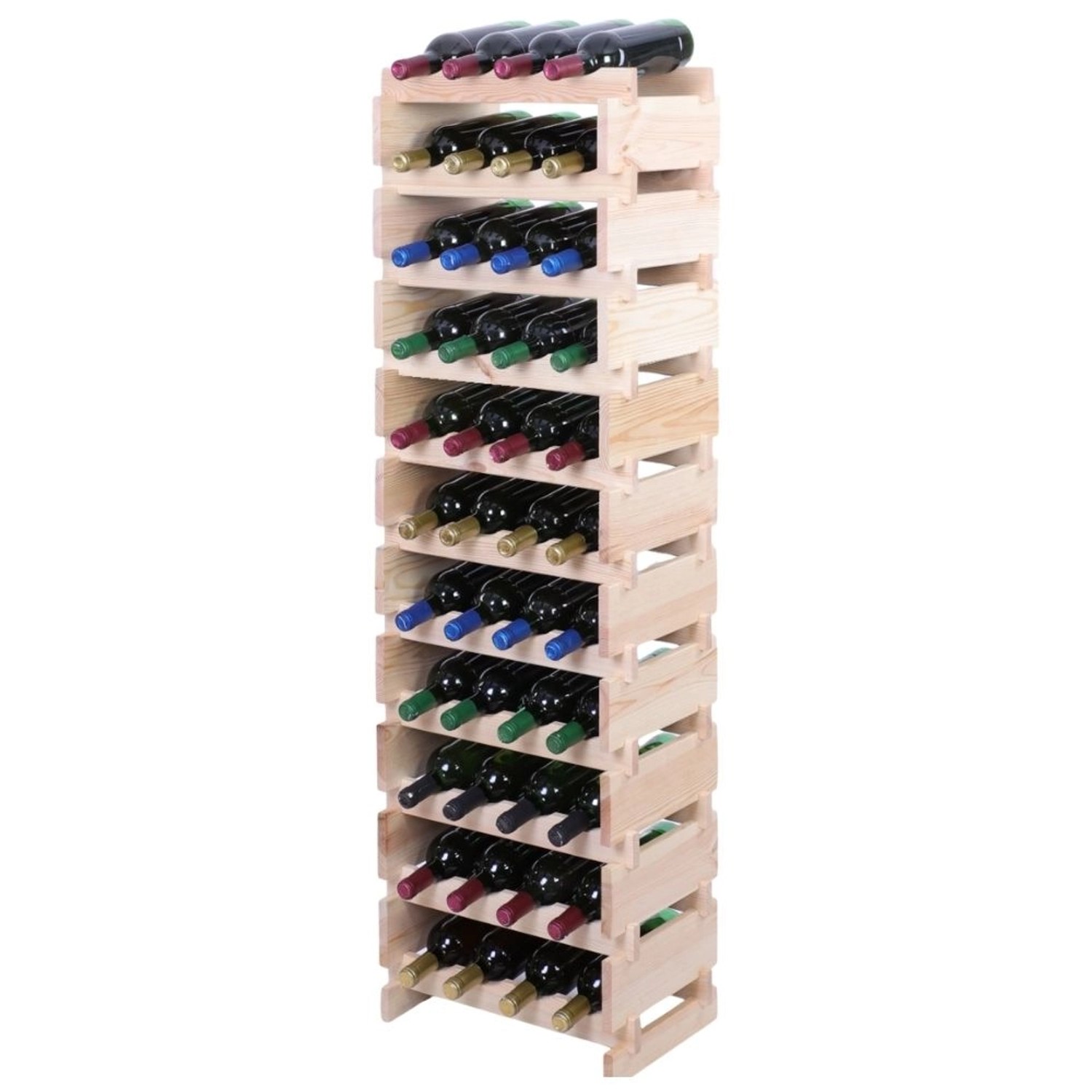 PROREGAL Weinregal VINOTECA FLEX PRO HxBxT 149x46x28cm 44 Flaschen Auf 11 E günstig online kaufen