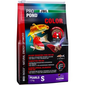 JBL ProPond Color S Koi-Futter, 1,3kg, für intensive Farben kleiner Koi.
