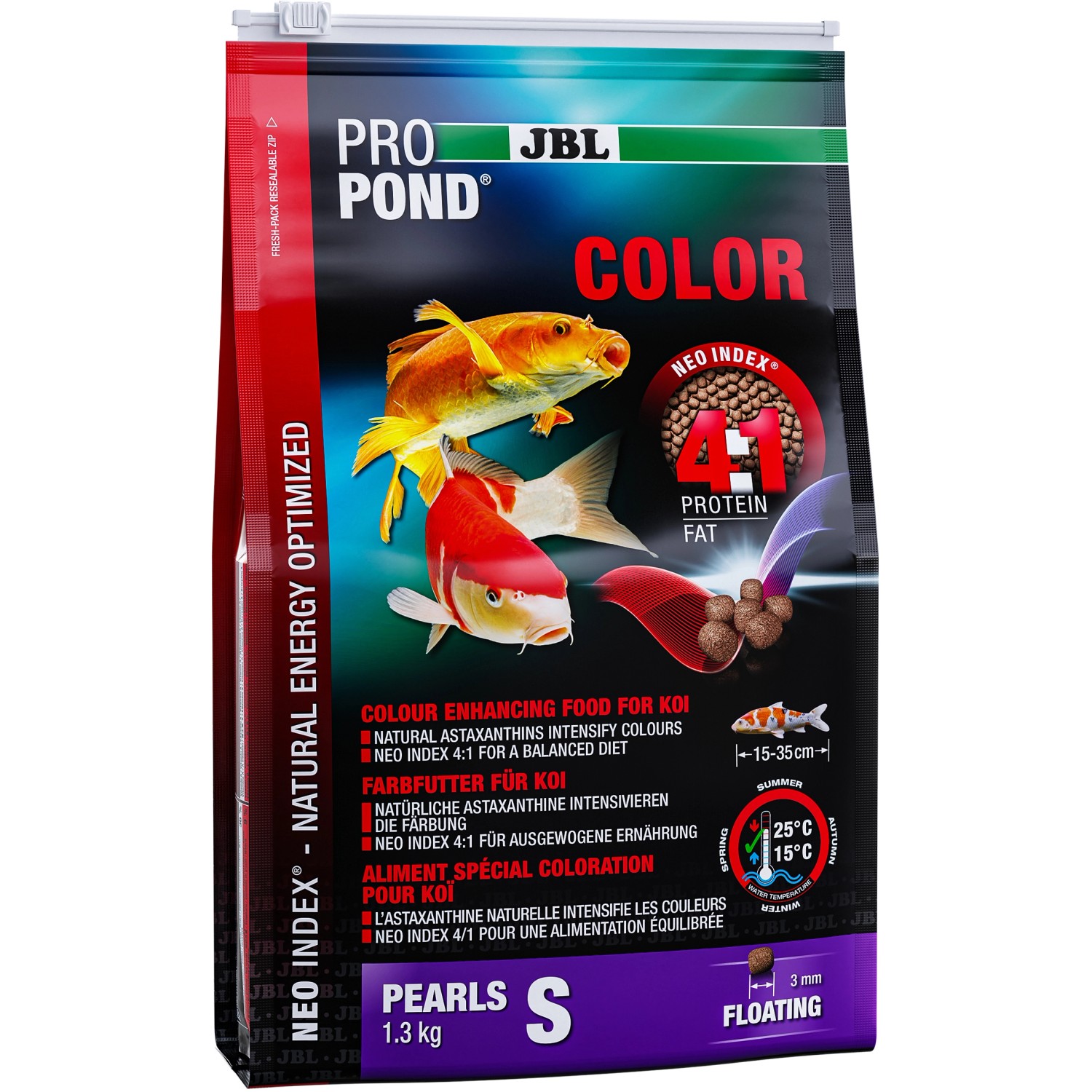 JBL TeichFischfutter Koi ProPond Color S 1,3 kg kaufen bei OBI