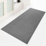 Graue, robuste Schmutzfangmatte 80x350 cm von Floordirekt. Rutschfest und ideal für den Eingangsbereich.