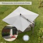osoltus Bodenanker für Ampelschirm, verzinkt, zur Montage im Gartenboden.