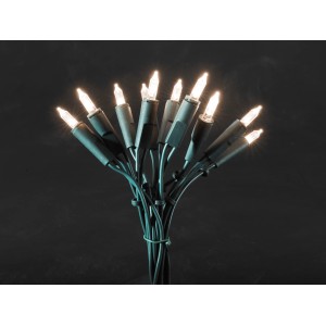 Konstsmide Mini LED Lichterkette mit 40 warmweißen LEDs für innen und außen.