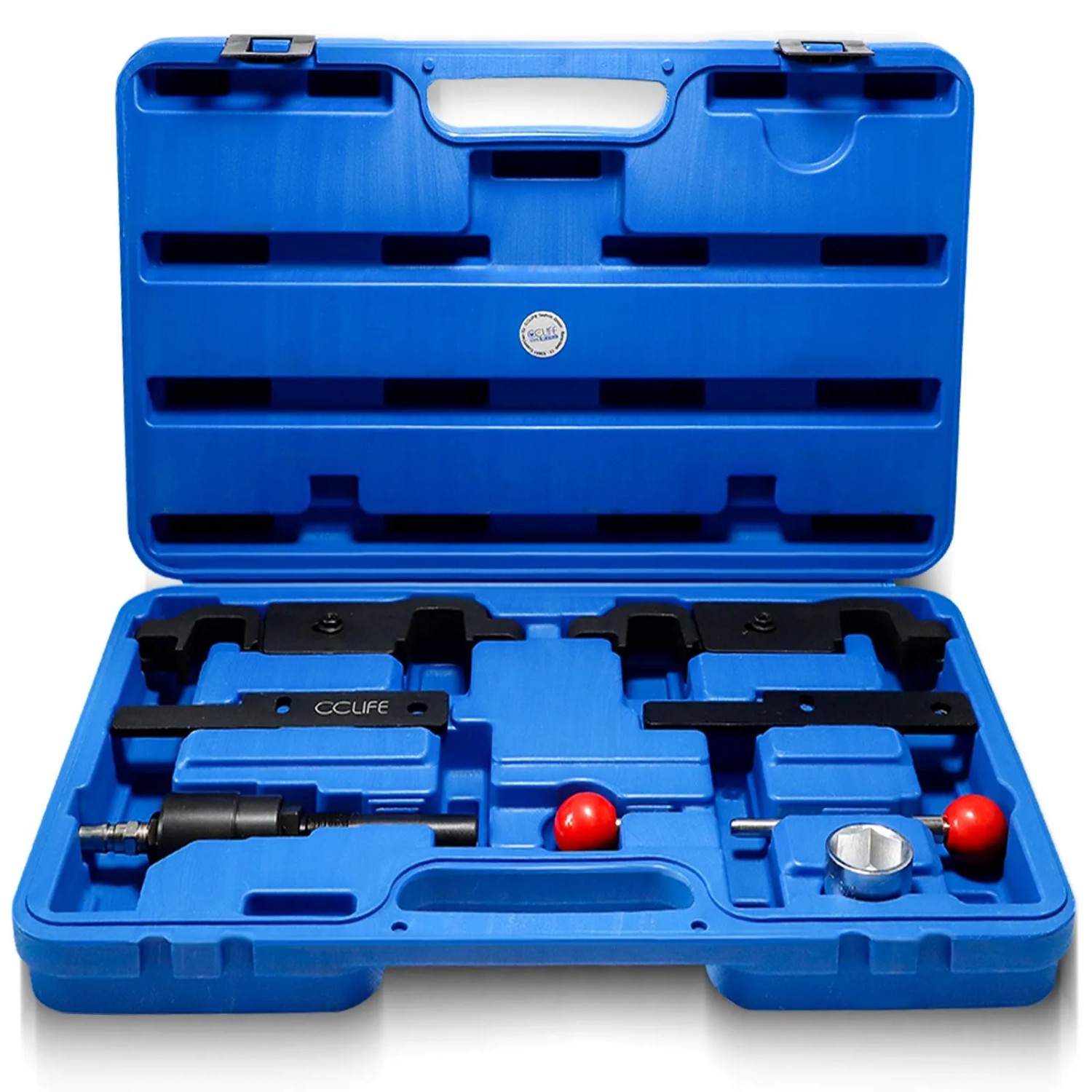 Image of CCLIFE Nockenwellen Timing Tool Kompatibel mit Porsche Audi 3.6L-4.8L OEM 9678 9683 9714 9595