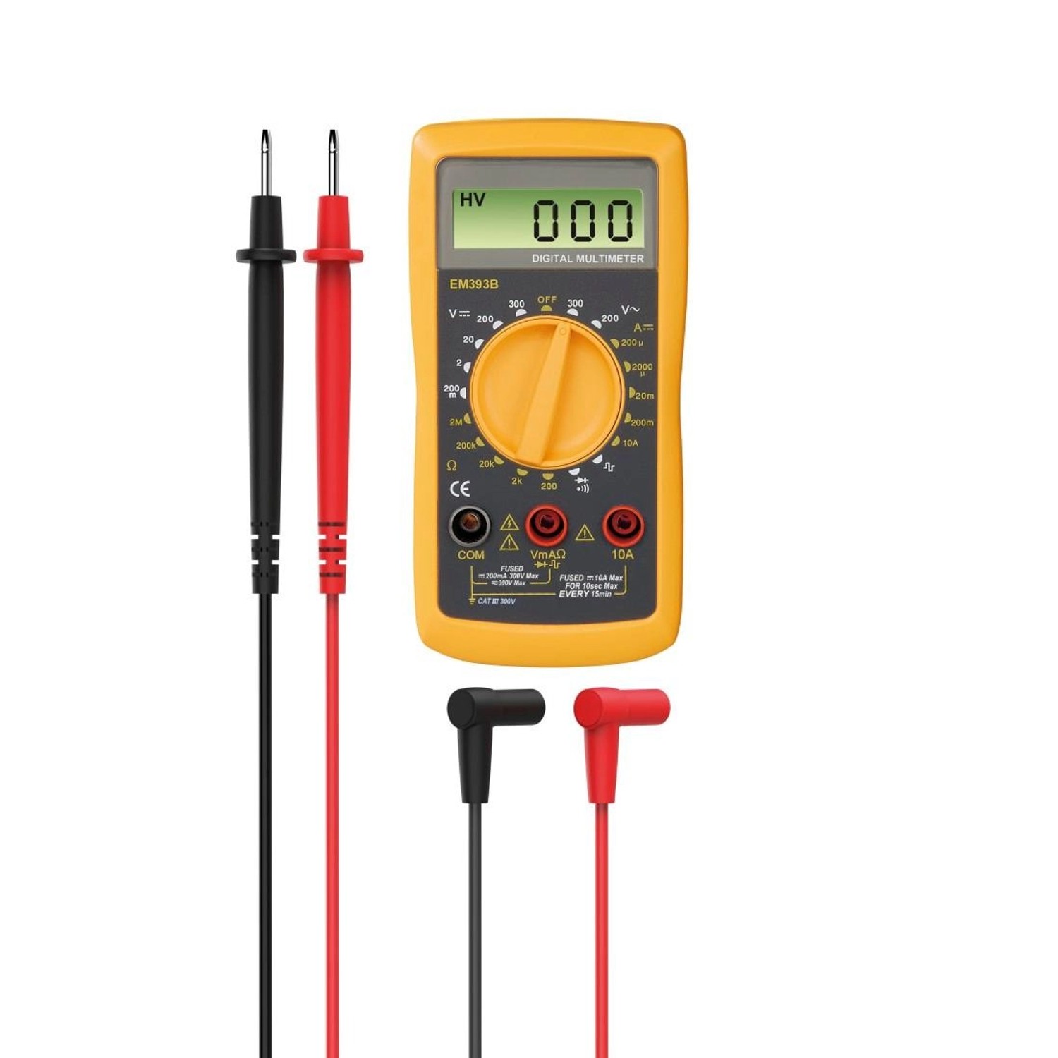 Thumbnail - Hama Digitalmultimeter CAT III 300V