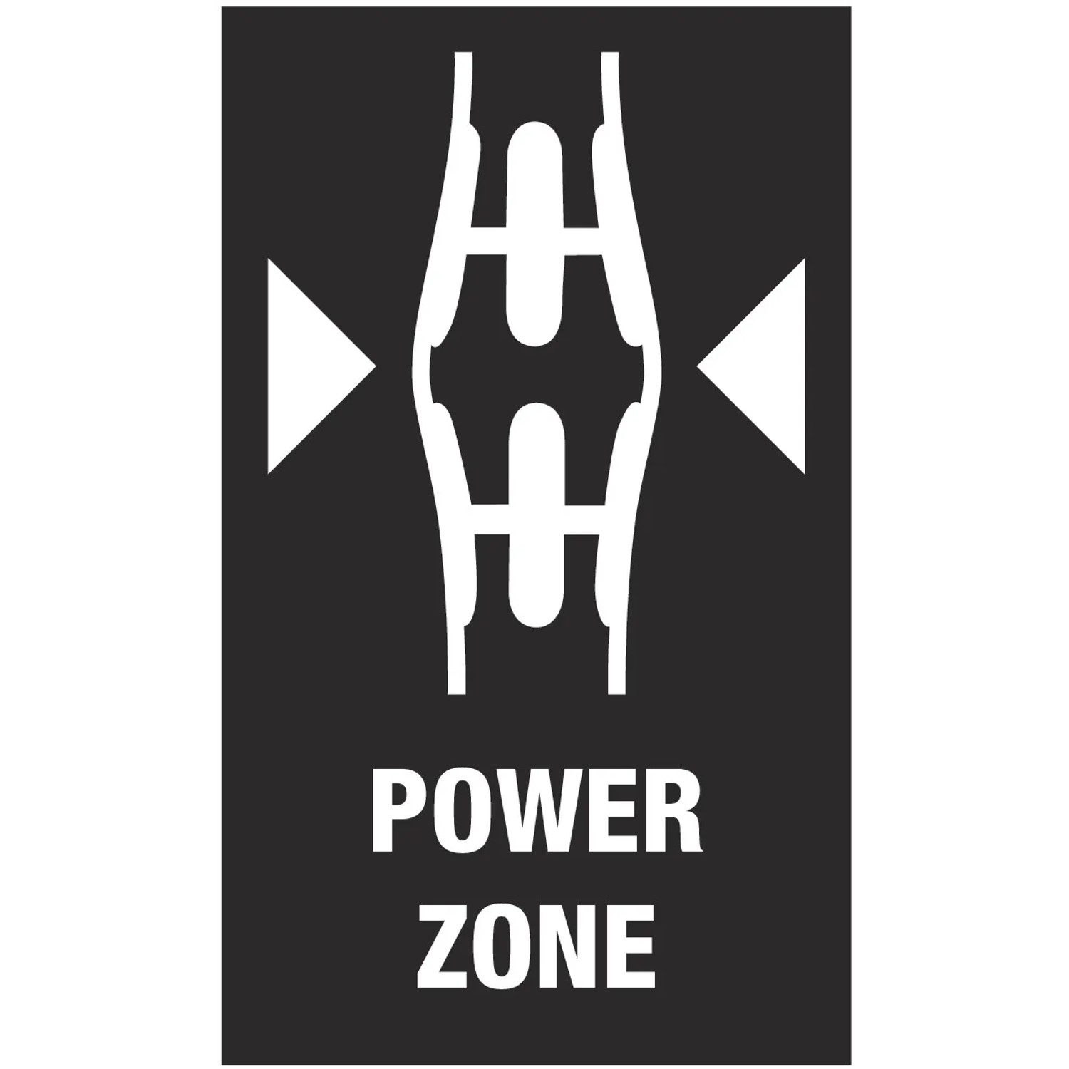 Symbol für die Kraftzone des Wera Schraubendreher-Sets.