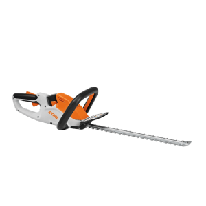 Stihl Akku-Heckenschere HSA 30 orange-grau. Leichte Heckenschere mit präzisen Messern für Hecken.