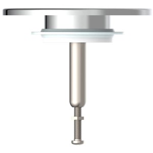 Kirchhoff Ablaufstopfen, 70mm, Chrom, für Badewannen. Siphon Zubehör für Spüle.