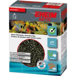 Eheim Aktivkohle Filter für Aquarien, 1.120g Packung zur Wasserreinigung.