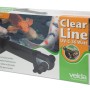 Velda Clear Line UV-C 36 Watt Teichklärer auf Verpackung. Professioneller UV-C Filter für klares Teichwasser, gegen Algen.
