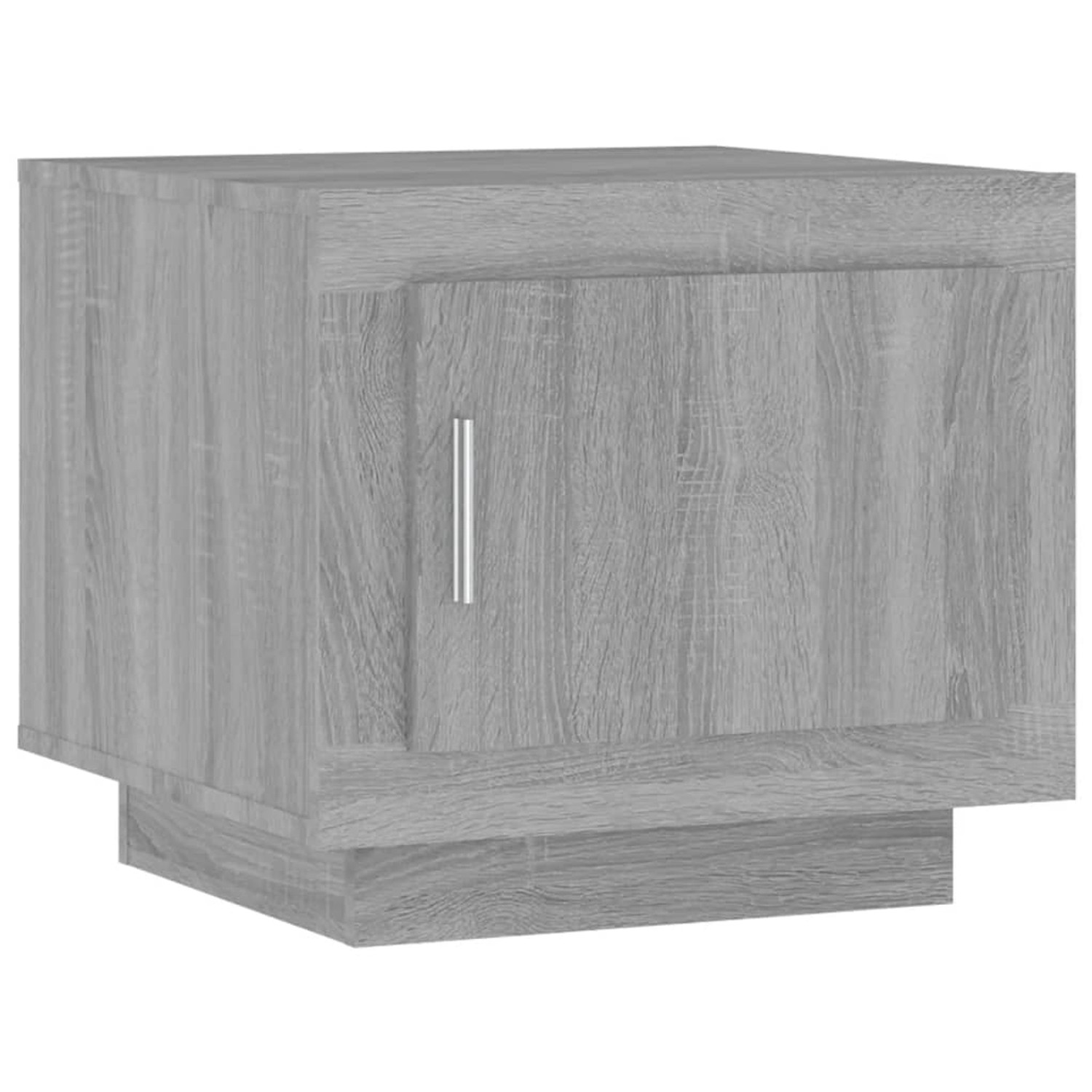 vidaXL Couchtisch Grau Sonoma 51x50x45 cm Holzwerkstoff günstig online kaufen