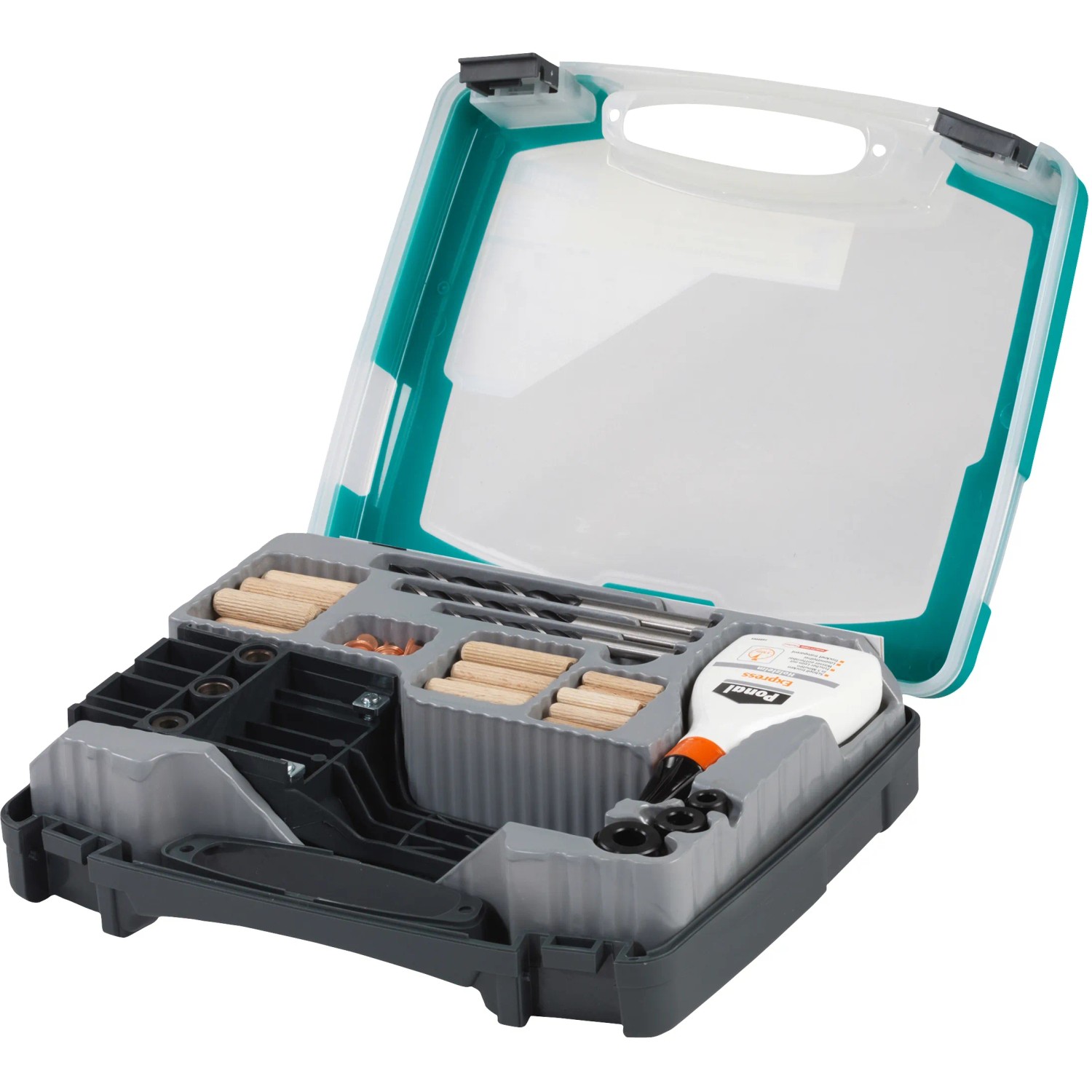 wolfcraft Universal-Meisterdübler-Set 78-teilig