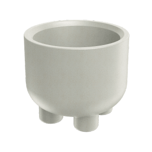 Prosperplast Blumentopf Molta Round Foot Ø 60 cm x 50 cm Sand