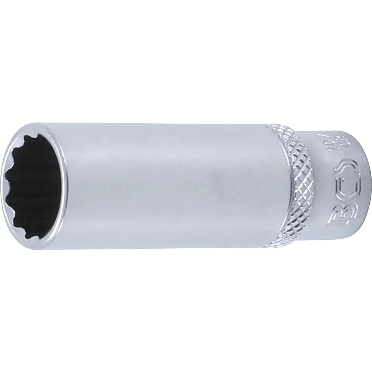 BGS Steckschlüssel Einsatz Zwölfkant Tief Antrieb Innenvierkant 6 3 Mm  1 4 Zoll  SW 12 Mm 10712