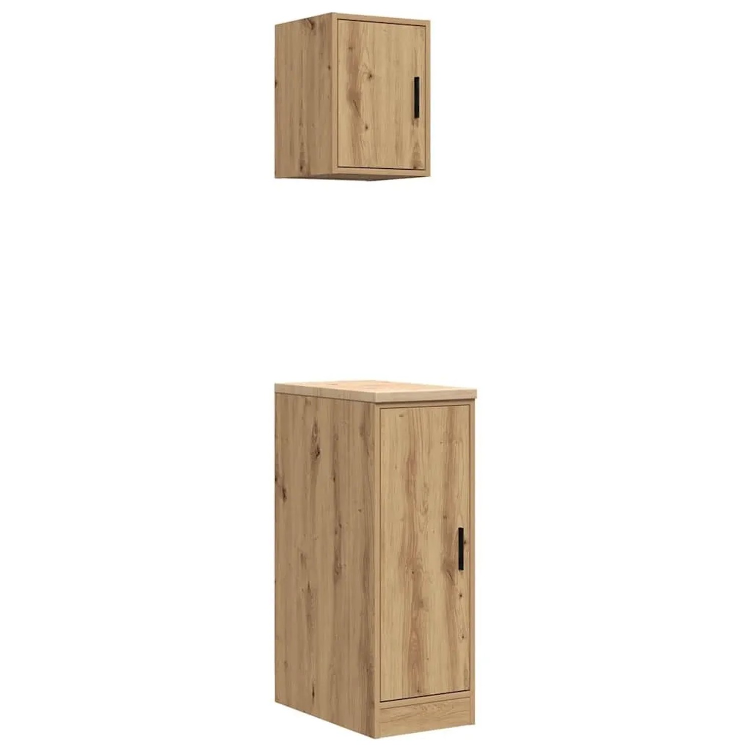 vidaXL Garagenschränke 2 Stk Artisan-Eiche Holzwerkstoff 3328295