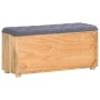 vidaXL Flurbank 100x35x47 cm Mango Massivholz 285891_3