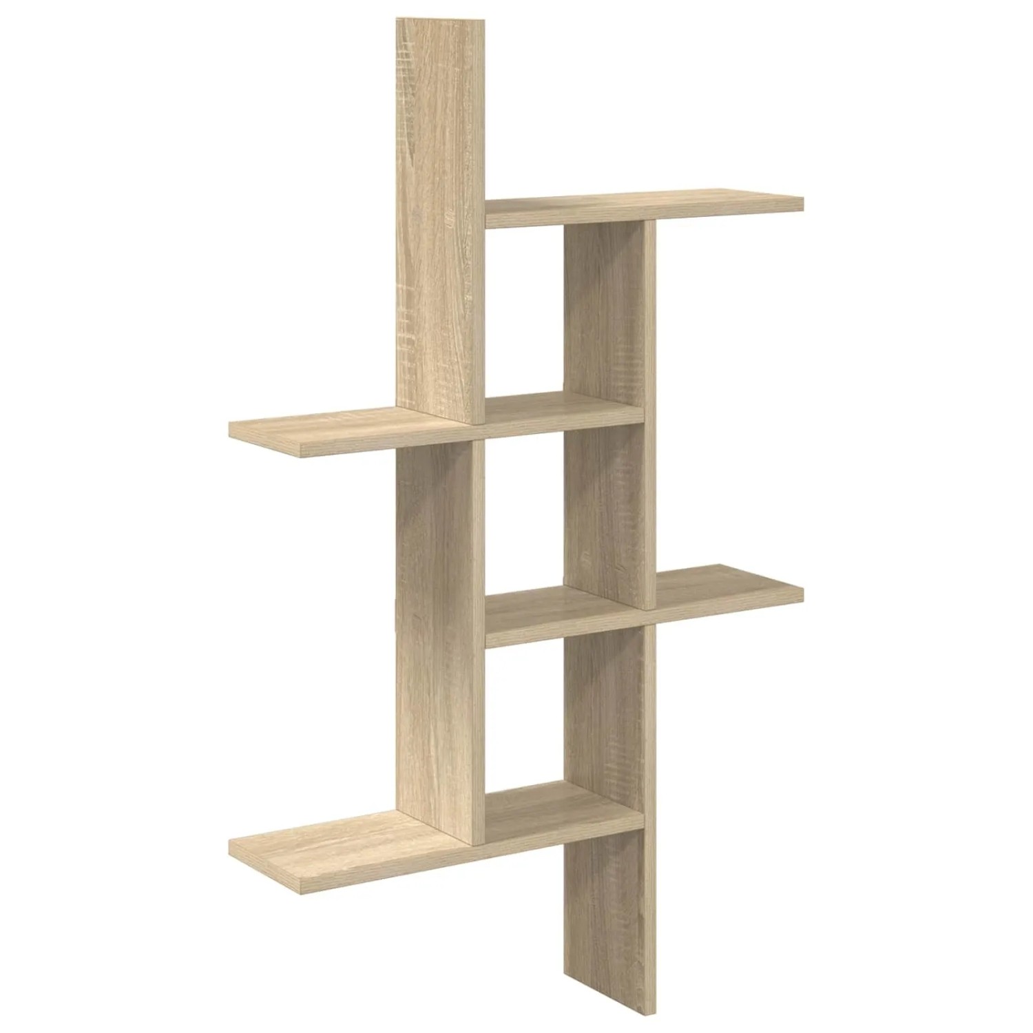 vidaXL Wandregal Sonoma-Eiche 61 x 15 x 102 cm Holzwerkstoff 8012190