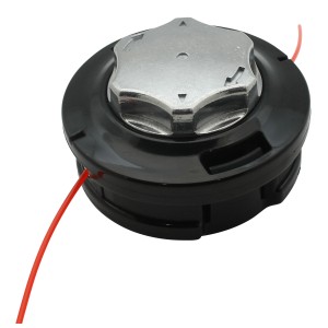 Texas Pro Trimmerkopf Universal Alu für Rasentrimmer & Sensen, mit rotem Trimmerfaden.