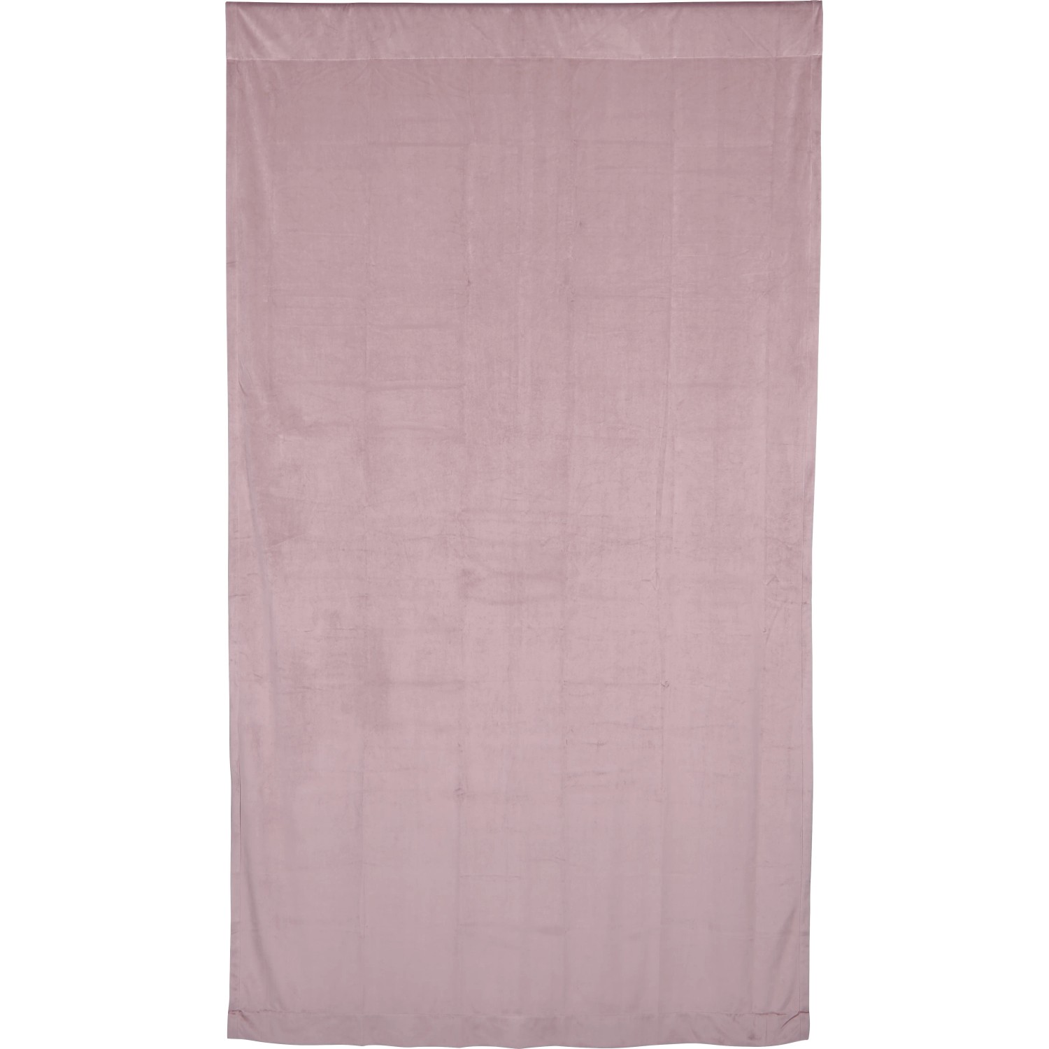 Rosa Fenstervorhang Blush Bordeaux, lichtundurchlässig, mit Tunnelzug für Gardinenstange.