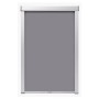 Graues Verdunklungsrollo vidaXL UK08 für Velux-Fenster, geeignet für Dachfenster. Sichtschutz und Abdunkelung.