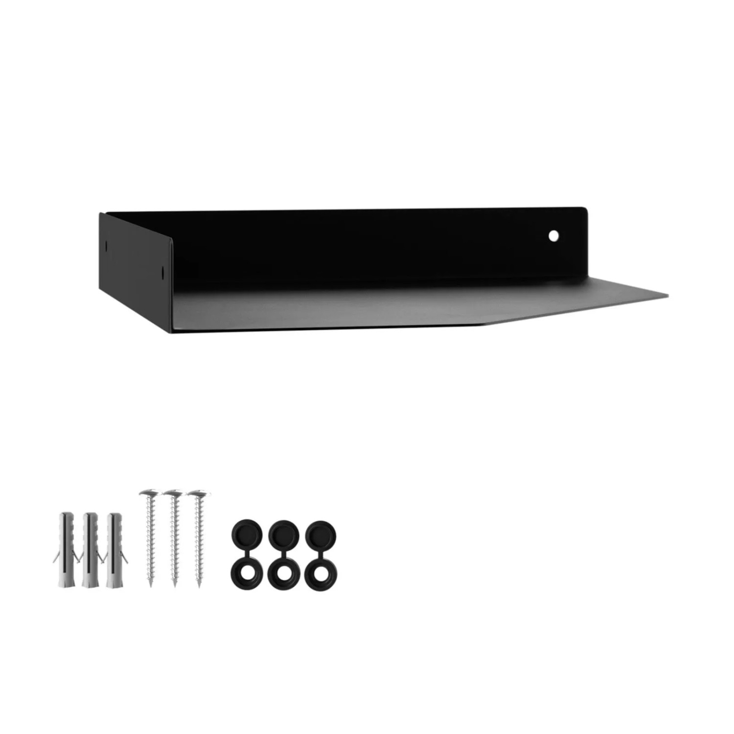 SOTECH Design Wandeckregal HOVER-IX 200 x 200 x 30 mm Schwarz für Wandmonta günstig online kaufen