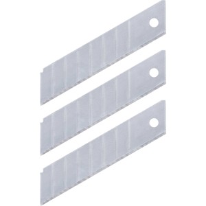 LUX Abbrechklingen Trapez, 22mm, 3er-Set für Cuttermesser.