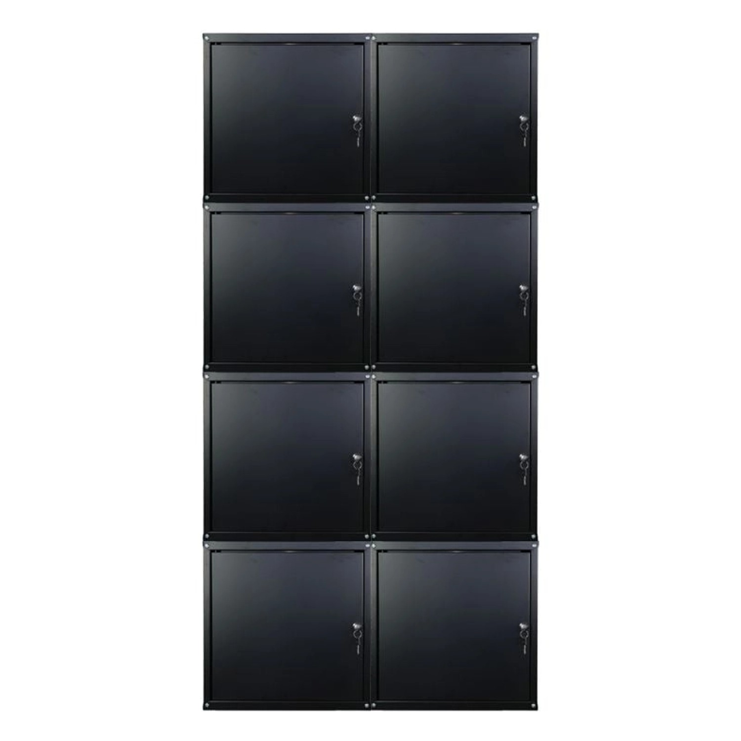 PROREGAL Mega Deal 8x Schließfachwürfel Cubic XL HxBxT 45 x 45 x 45 cm Schw günstig online kaufen