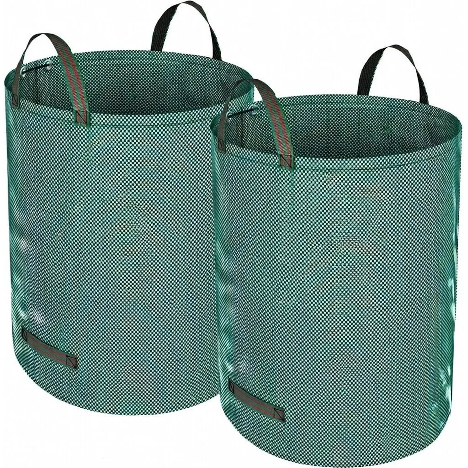 TTL GARDEN Gartensack 500 L 2er Set – Extra Großer Laubsack Selbststehend Mit Doppeltem Boden Für Gartenabfall